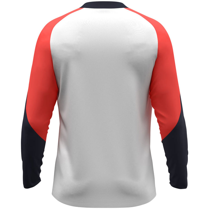 Jako Longsleeve Dynamic - weiß/coral/marine