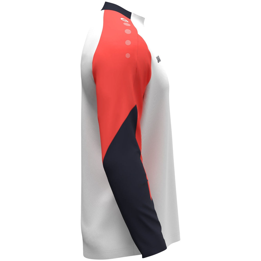 Jako Longsleeve Dynamic - weiß/coral/marine