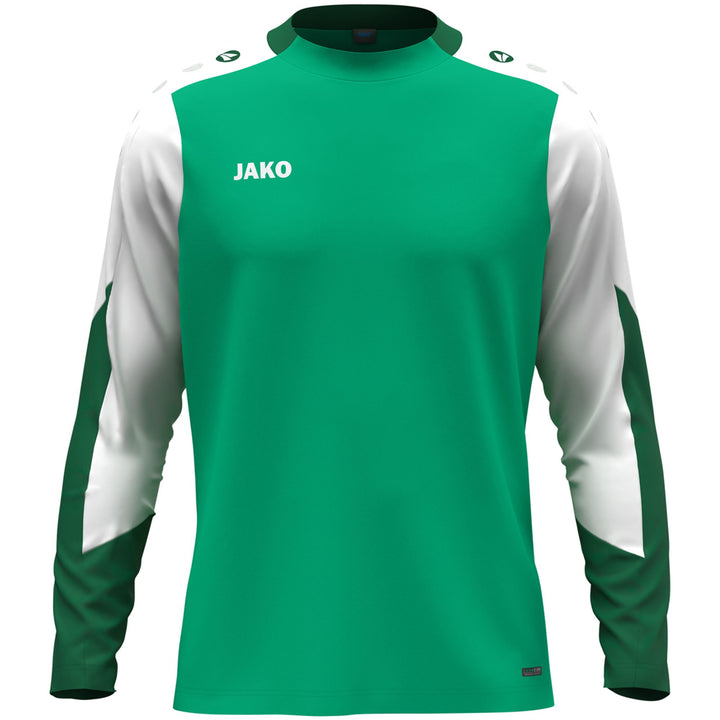 Jako Longsleeve Dynamic - grün/weiß/dunkelgrün