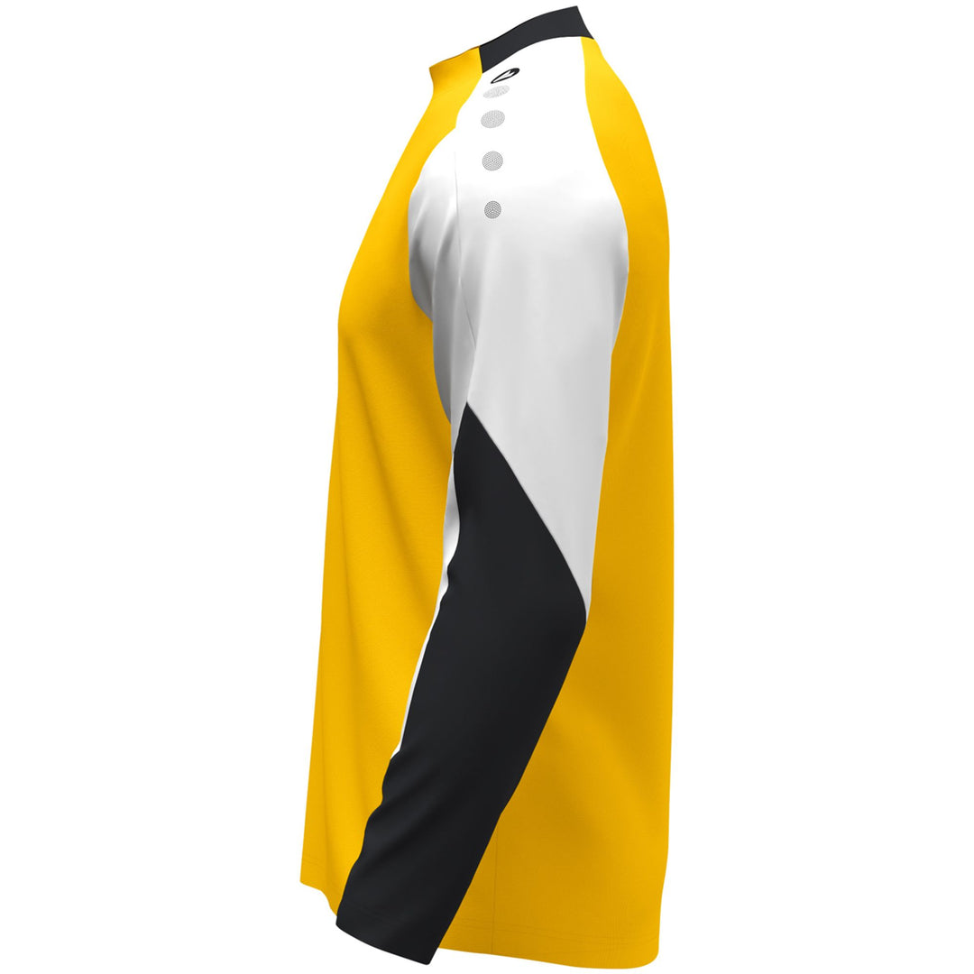 Jako Longsleeve Dynamic - gelb/weiß/schwarz