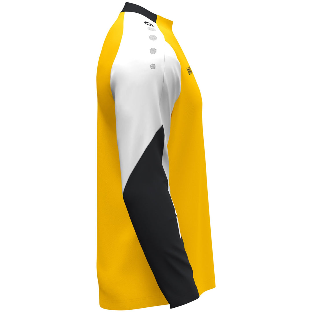 Jako Longsleeve Dynamic - gelb/weiß/schwarz