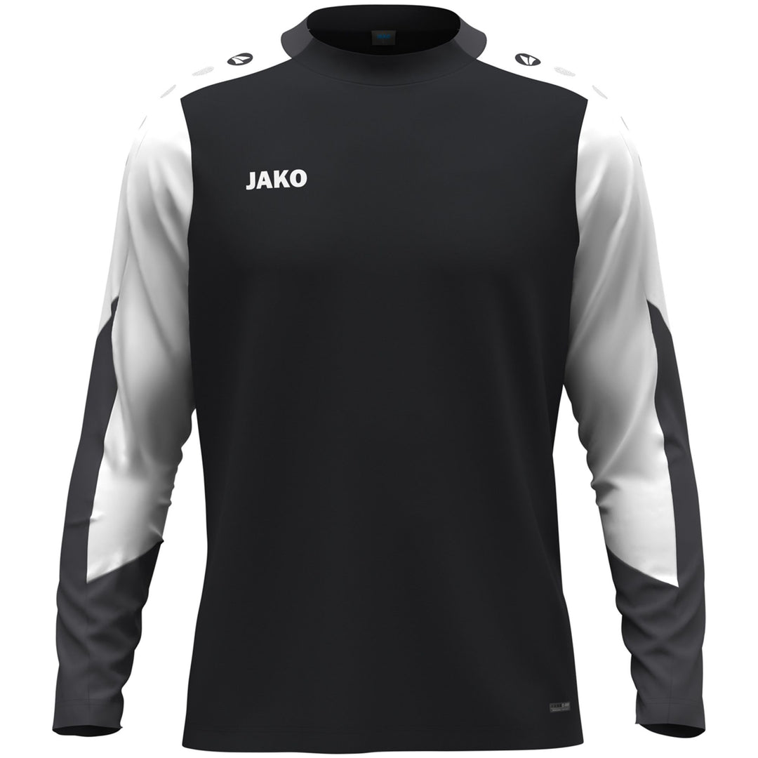 Jako Longsleeve Dynamic - schwarz/weiß/anthrazit