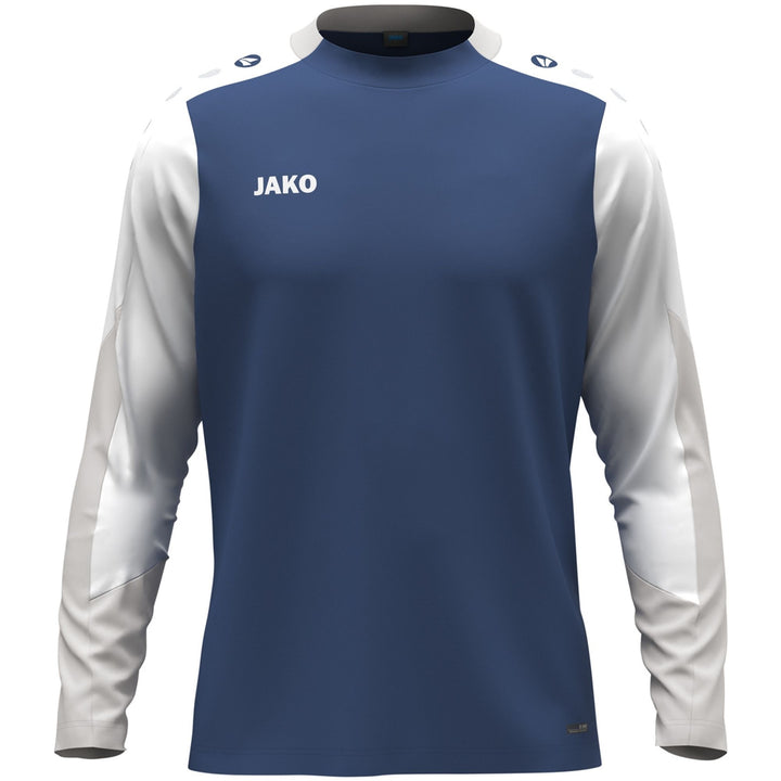 Jako Longsleeve Dynamic - nachtblau/weiß/hellgrau