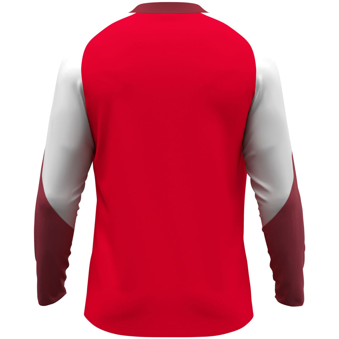 Jako Longsleeve Dynamic - rot/weiß/dunkelrot