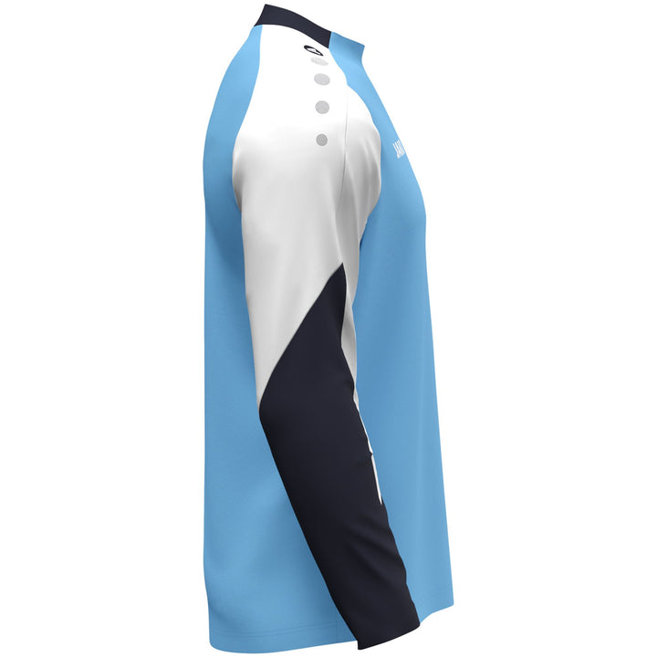 Jako Longsleeve Dynamic - skyblue/weiß/marine