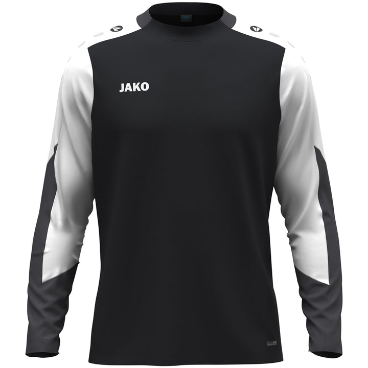 Jako Longsleeve Dynamic - schwarz/weiß/anthrazit