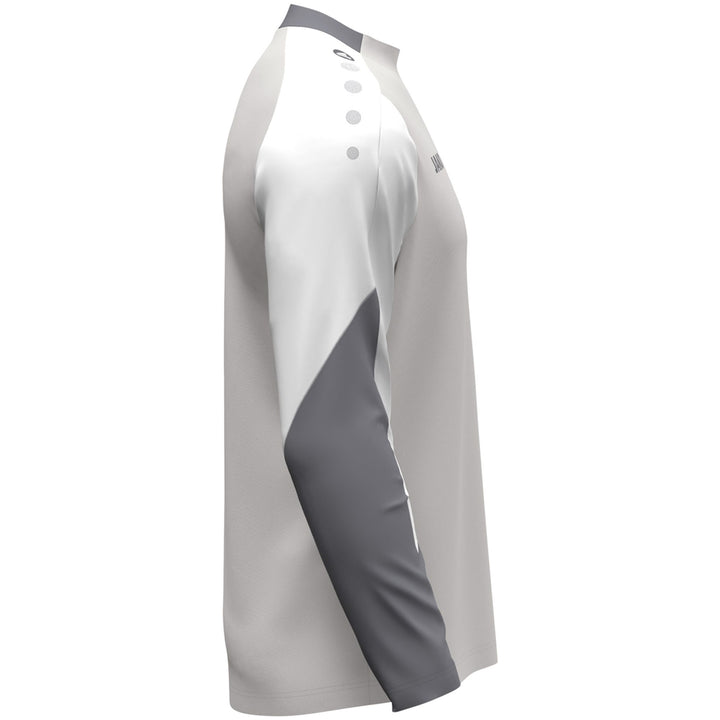 Jako Longsleeve Dynamic - hellgrau/weiß/grau