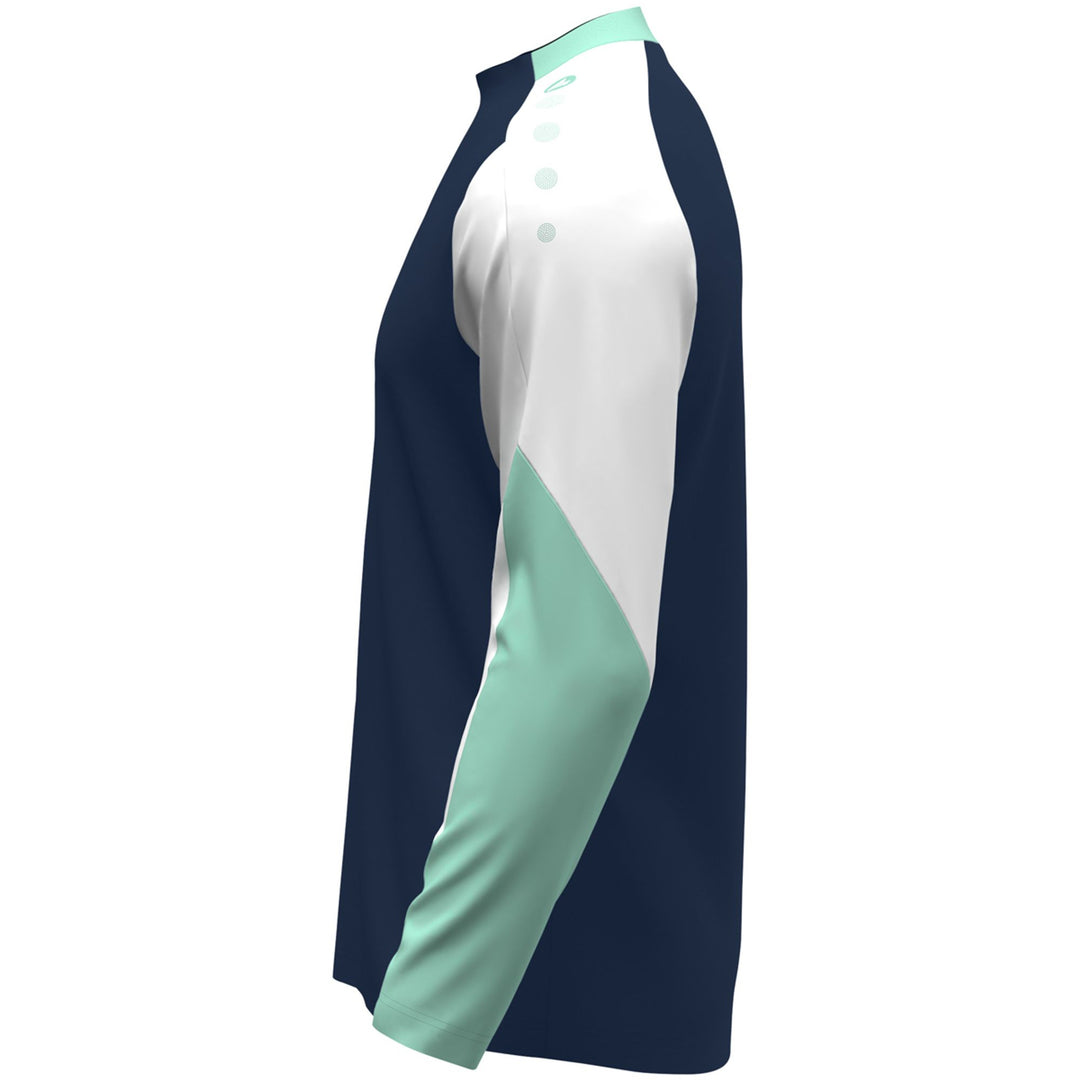 Jako Longsleeve Dynamic - marine/weiß/minze