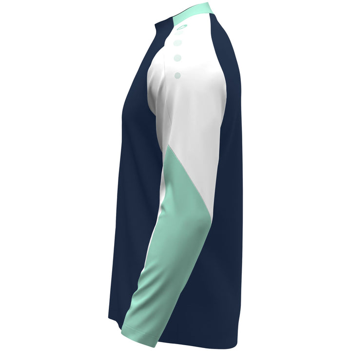 Jako Longsleeve Dynamic - marine/weiß/minze