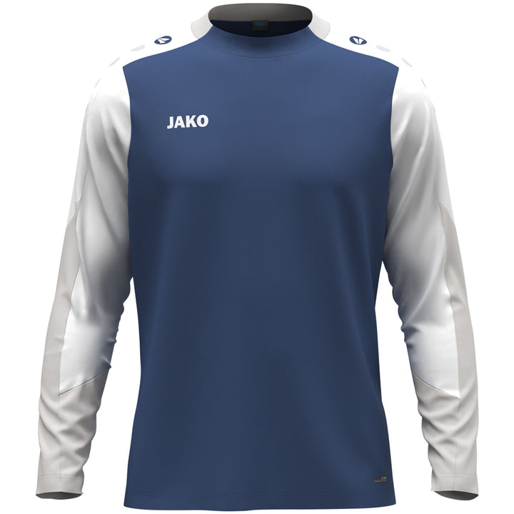 Jako Longsleeve Dynamic - nachtblau/weiß/hellgrau
