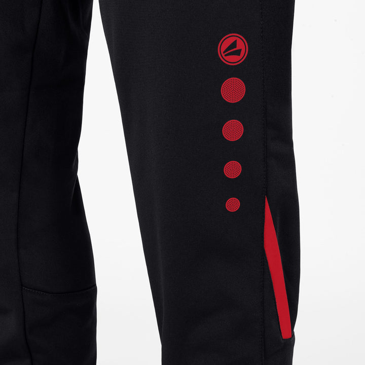 Jako Polyesterhose Challenge - schwarz/rot
