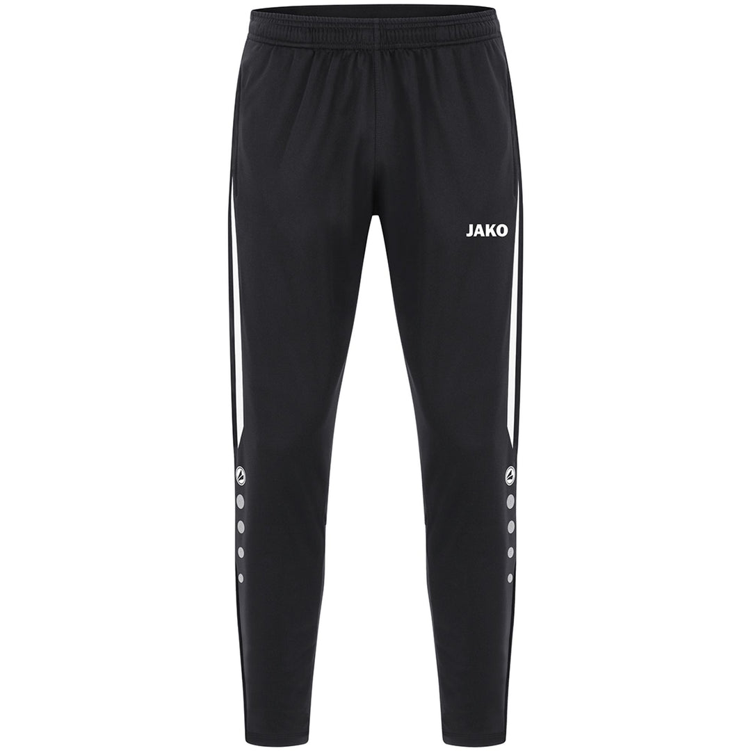 Jako Polyesterhose Power - schwarz/weiß