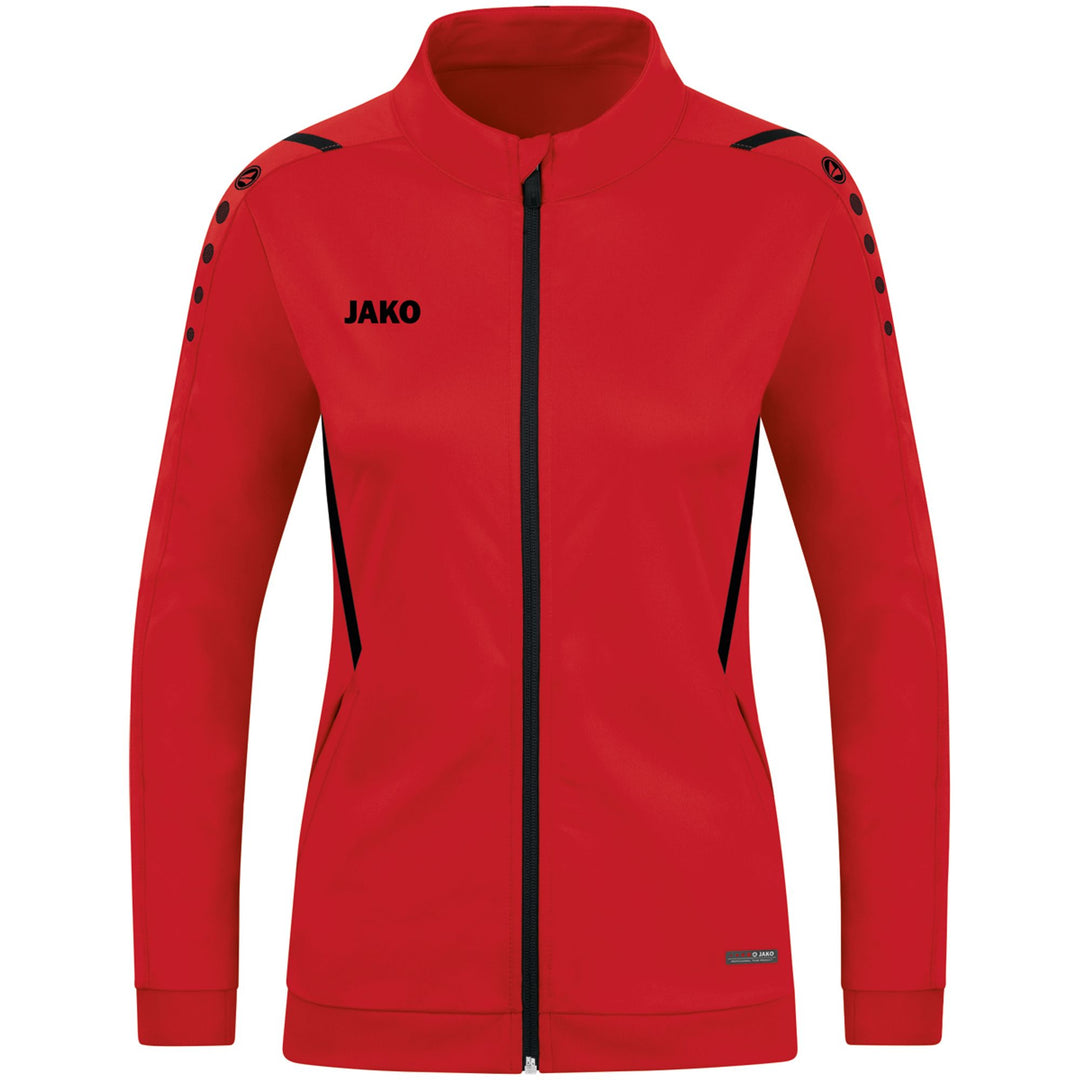 Jako Polyesterjacke Challenge - rot/schwarz