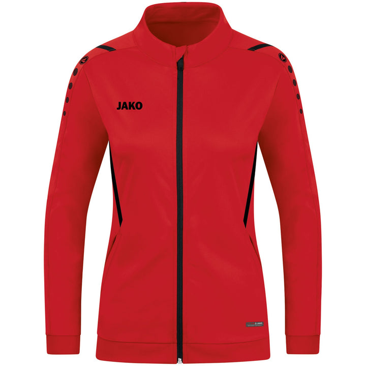 Jako Polyesterjacke Challenge - rot/schwarz