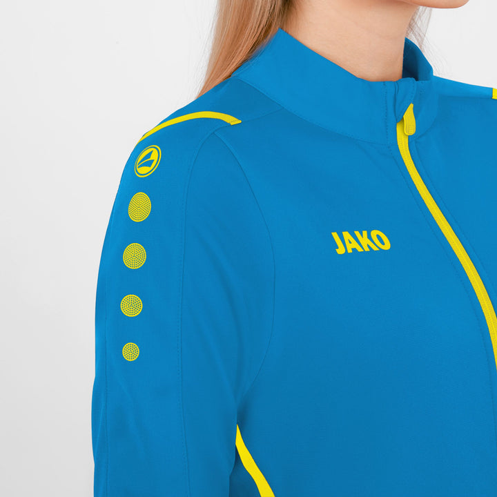 Jako Polyesterjacke Challenge - jako blau/neongelb