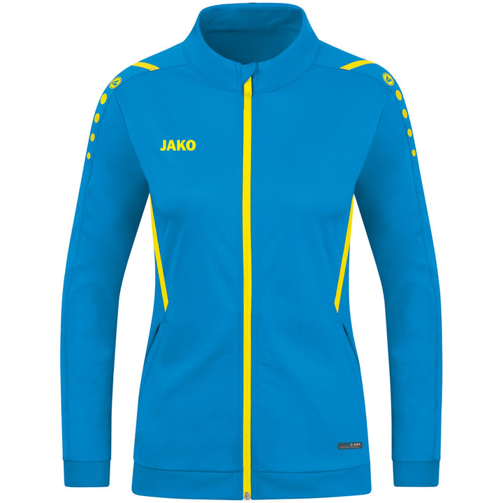 Jako Polyesterjacke Challenge - jako blau/neongelb
