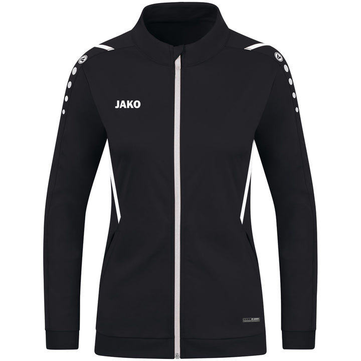 Jako Polyesterjacke Challenge - schwarz/weiß