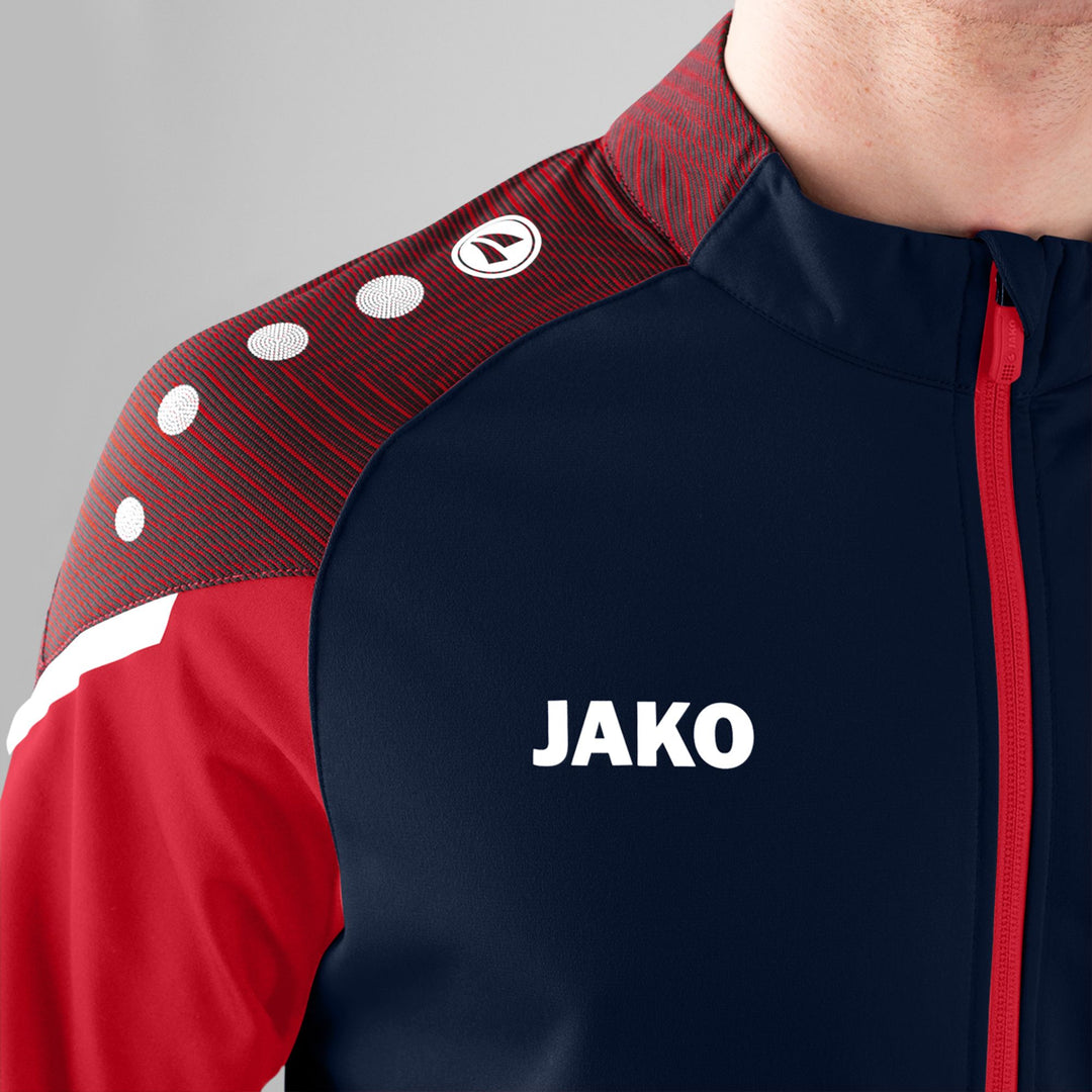 Jako Polyesterjacke Performance - marine/rot