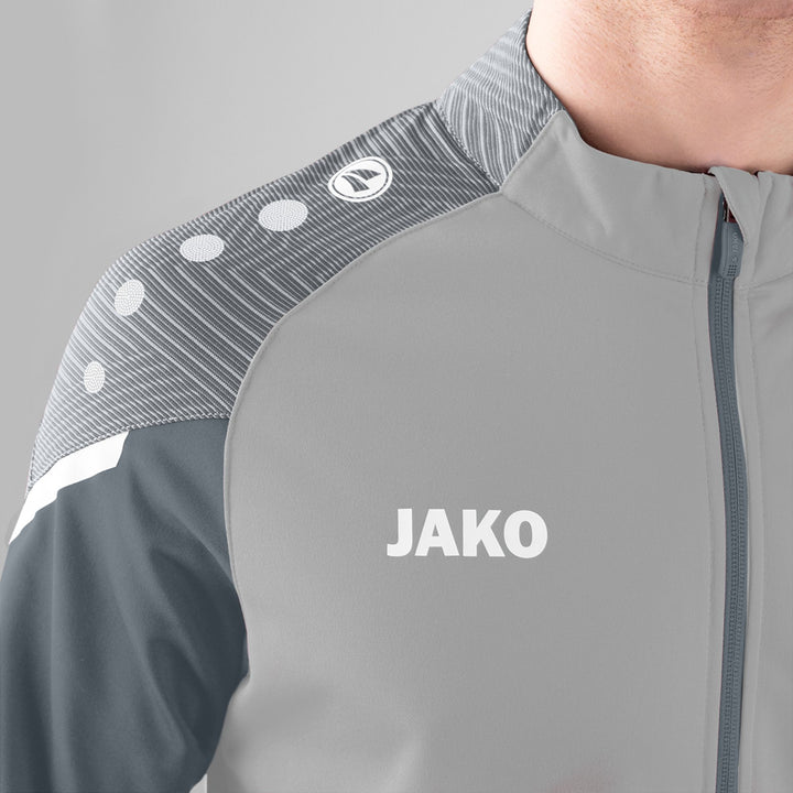 Jako Polyesterjacke Performance - soft grey/steingrau