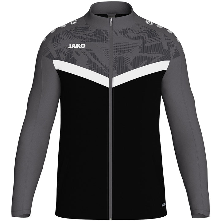 Jako Polyesterjacke Iconic - schwarz/anthrazit