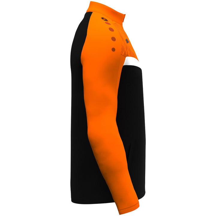 Jako Polyesterjacke Iconic - schwarz/neonorange