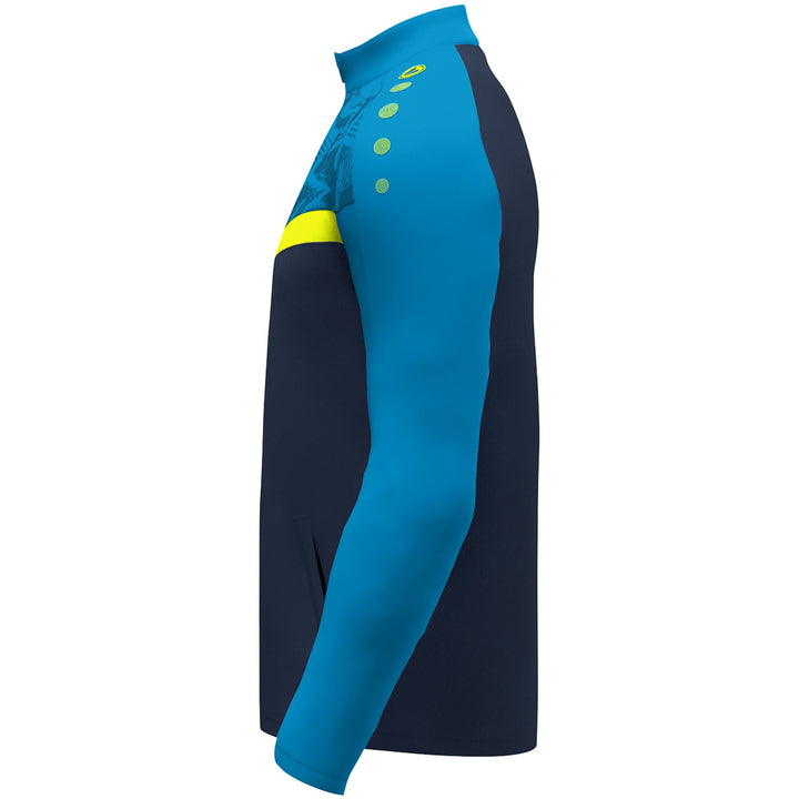 Jako Polyesterjacke Iconic - marine/jako blau/neongelb