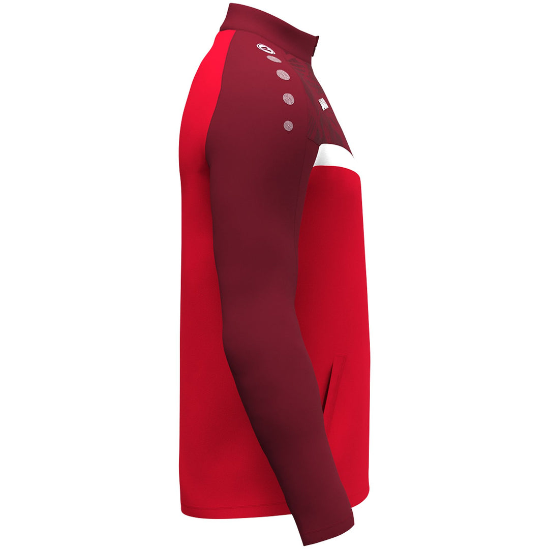 Jako Polyesterjacke Iconic - rot/weinrot