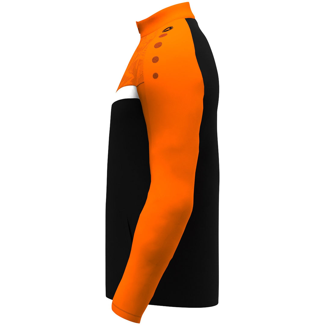 Jako Polyesterjacke Iconic - schwarz/neonorange