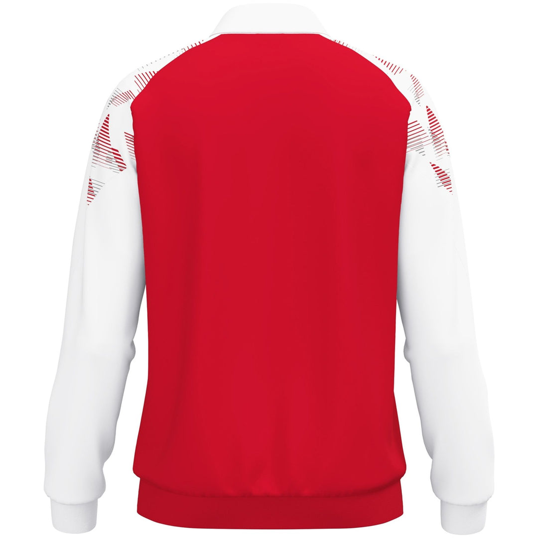Jako Polyesterjacke Sonic - rot/weiß
