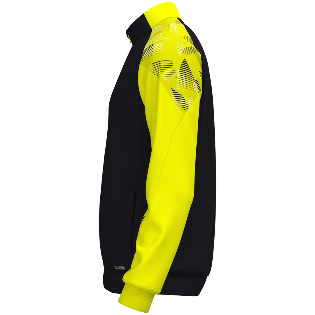 Jako Polyesterjacke Sonic - schwarz/neongelb