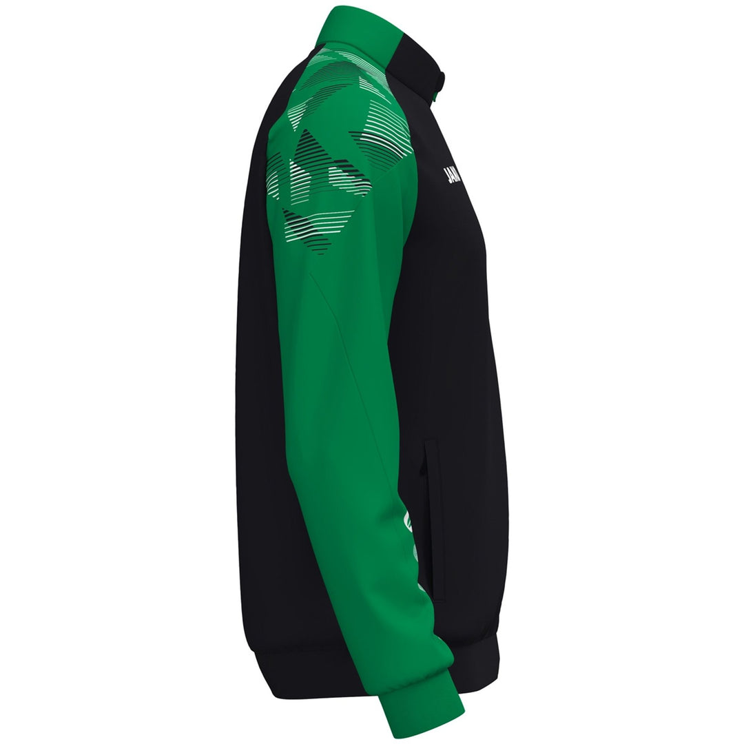 Jako Polyesterjacke Sonic - schwarz/grün