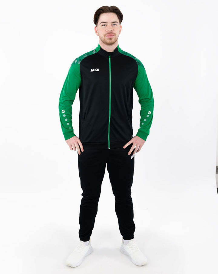Jako Polyesterjacke Sonic - schwarz/grün