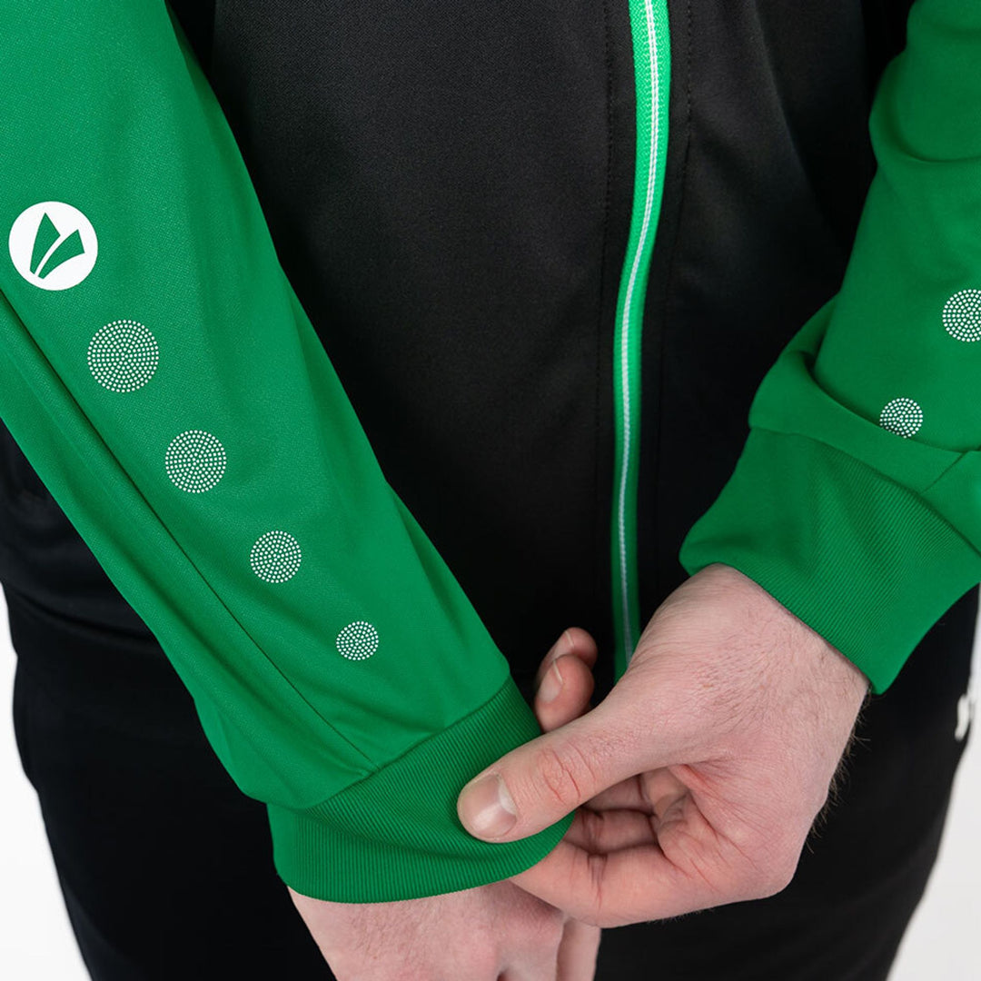 Jako Polyesterjacke Sonic - schwarz/grün