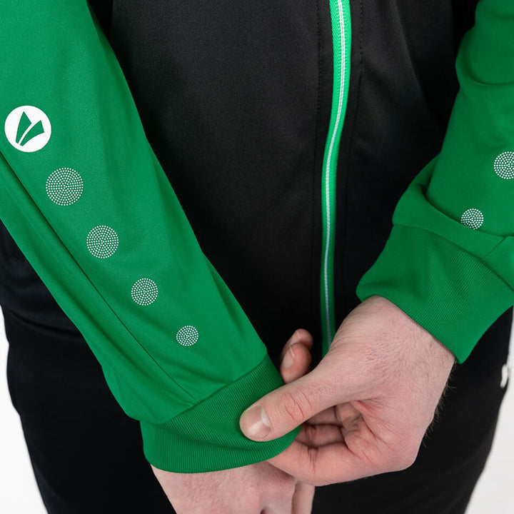 Jako Polyesterjacke Sonic - schwarz/grün