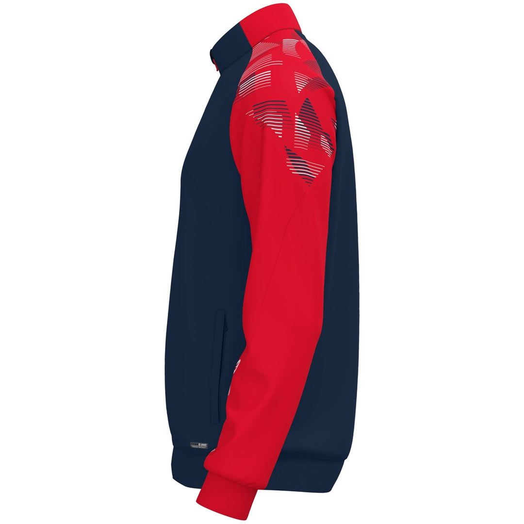 Jako Polyesterjacke Sonic - marine/rot