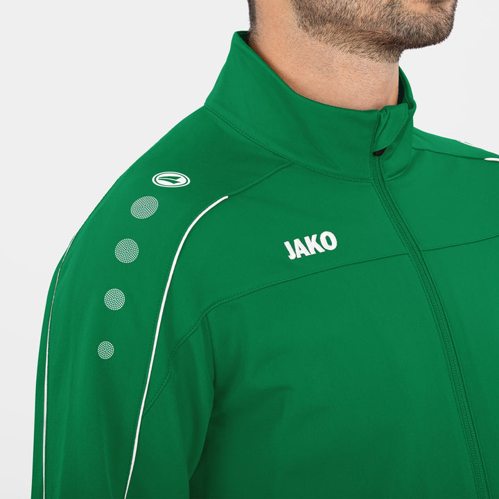 Jako Polyesterjacke Classico - sportgrün