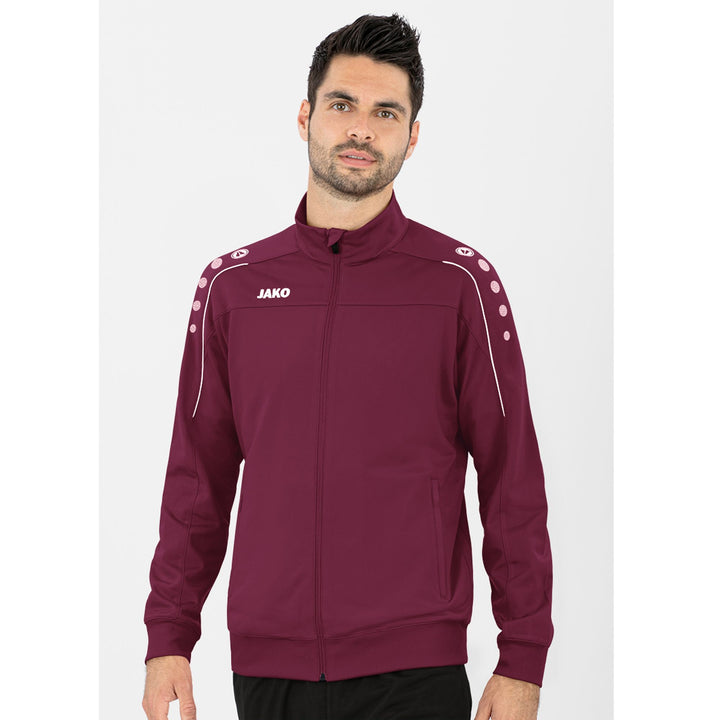 Jako Polyesterjacke Classico - maroon