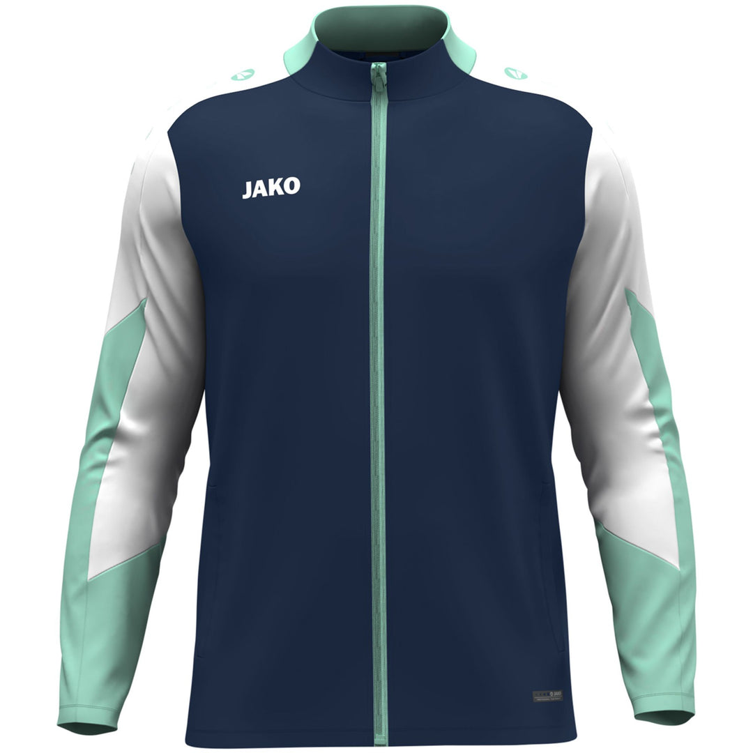 Jako Polyesterjacke Dynamic - marine/weiß/minze