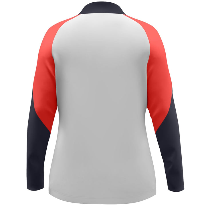 Jako Polyesterjacke Dynamic Damen - weiß/coral/marine