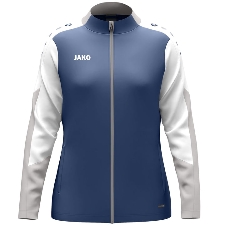 Jako Polyesterjacke Dynamic Damen - nachtblau/weiß/hellgrau