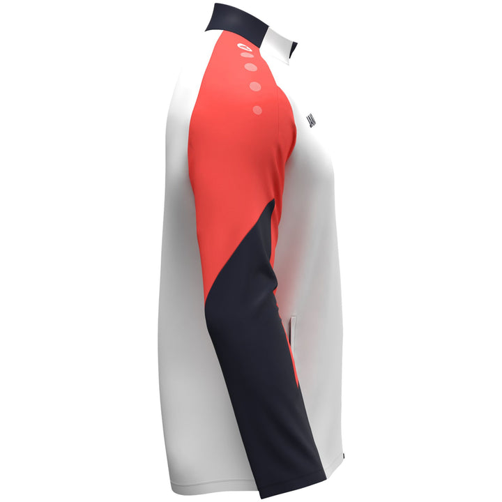 Jako Polyesterjacke Dynamic - weiß/coral/marine