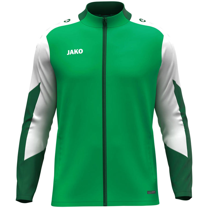 Jako Polyesterjacke Dynamic - grün/weiß/dunkelgrün