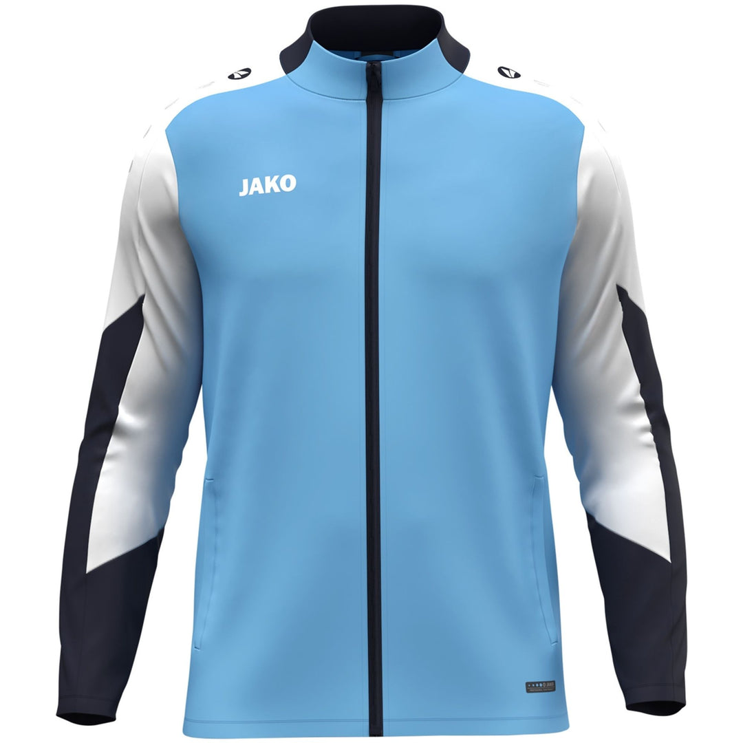 Jako Polyesterjacke Dynamic - skyblue/weiß/marine