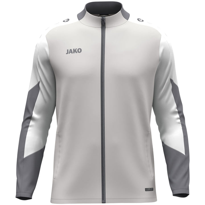 Jako Polyesterjacke Dynamic - hellgrau/weiß/grau