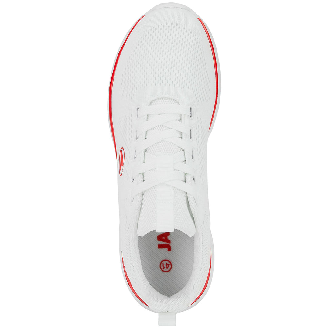 Jako Sneaker Team Mesh - weiß/rot