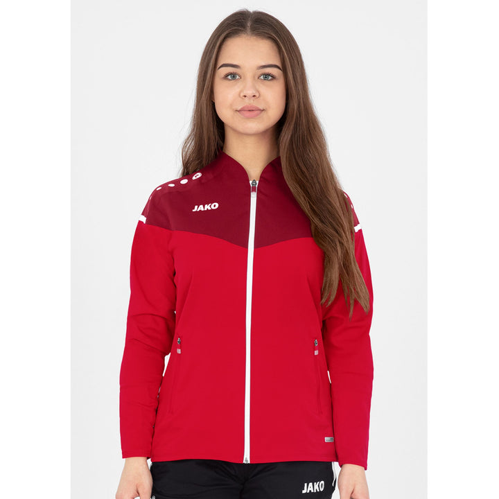 Jako Präsentationsjacke Champ 2.0 - rot/weinrot