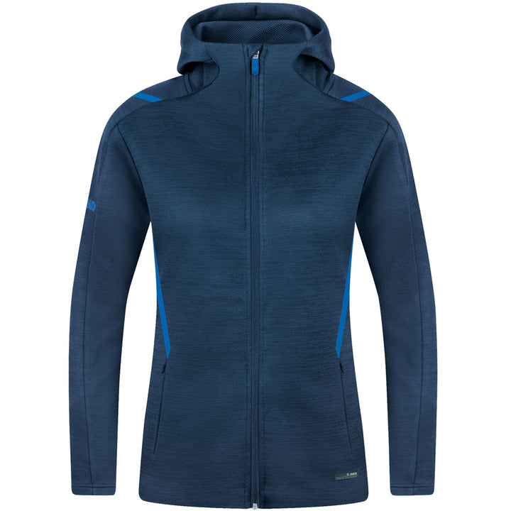 Jako Freizeitjacke Challenge Mit Kapuze - marine meliert/royal