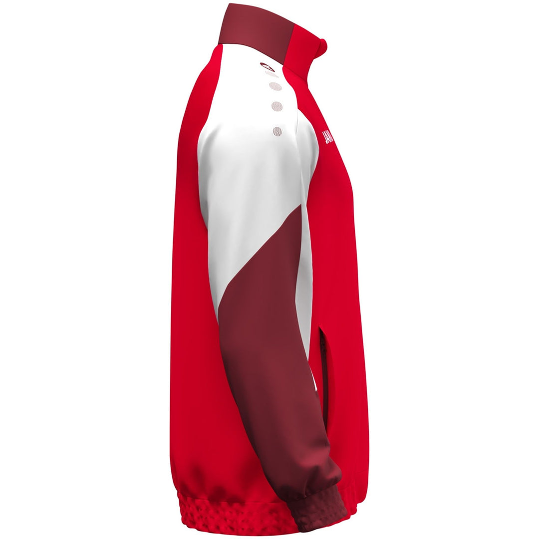 Jako Webjacke Dynamic - rot/weiß/dunkelrot