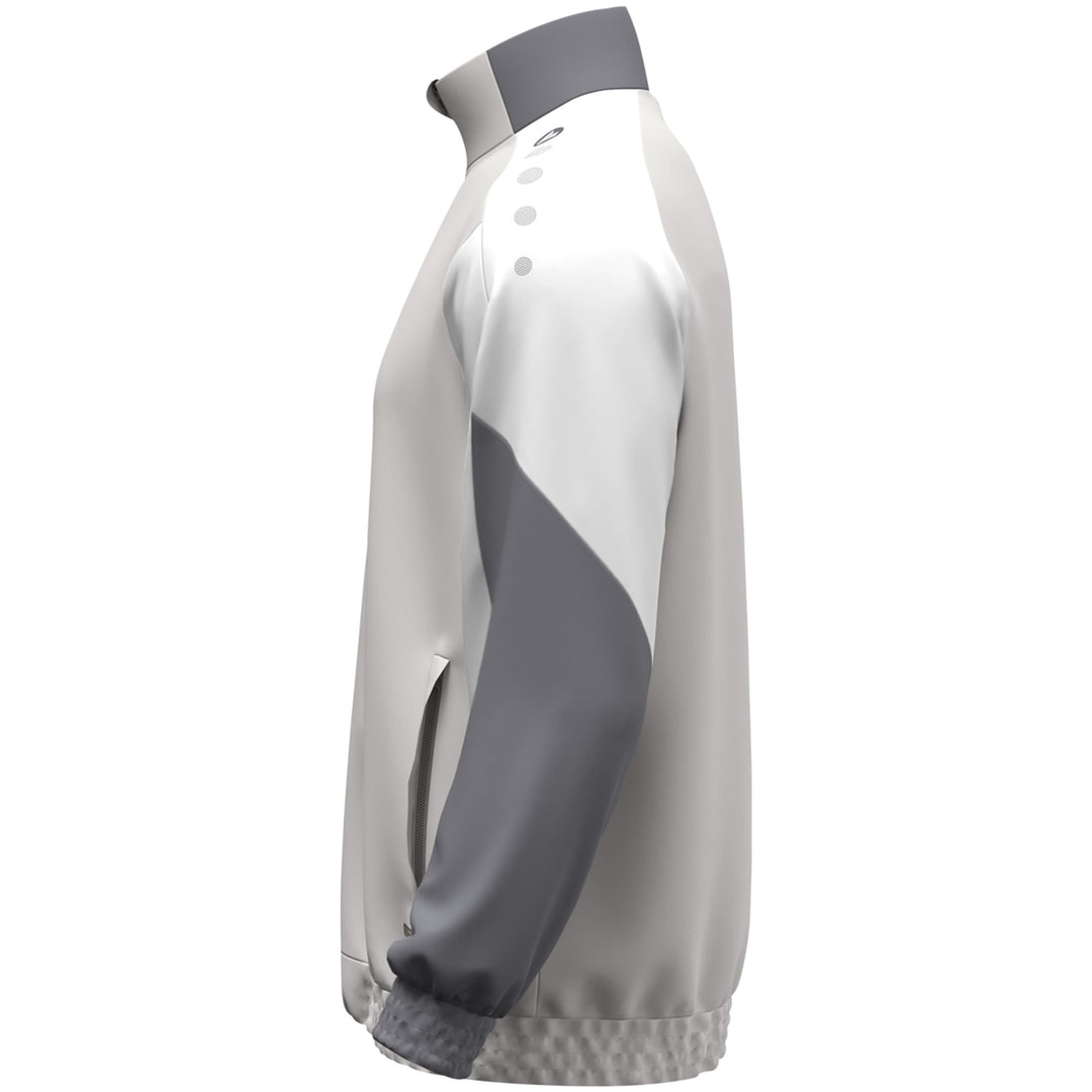 Jako Webjacke Dynamic - hellgrau/weiß/grau