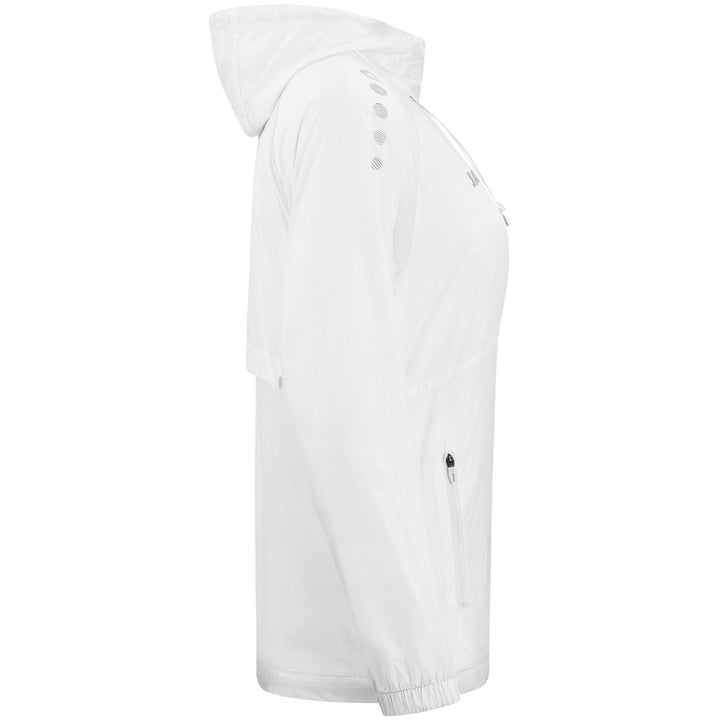 Jako Lightweightjacke Flow Damen - weiß